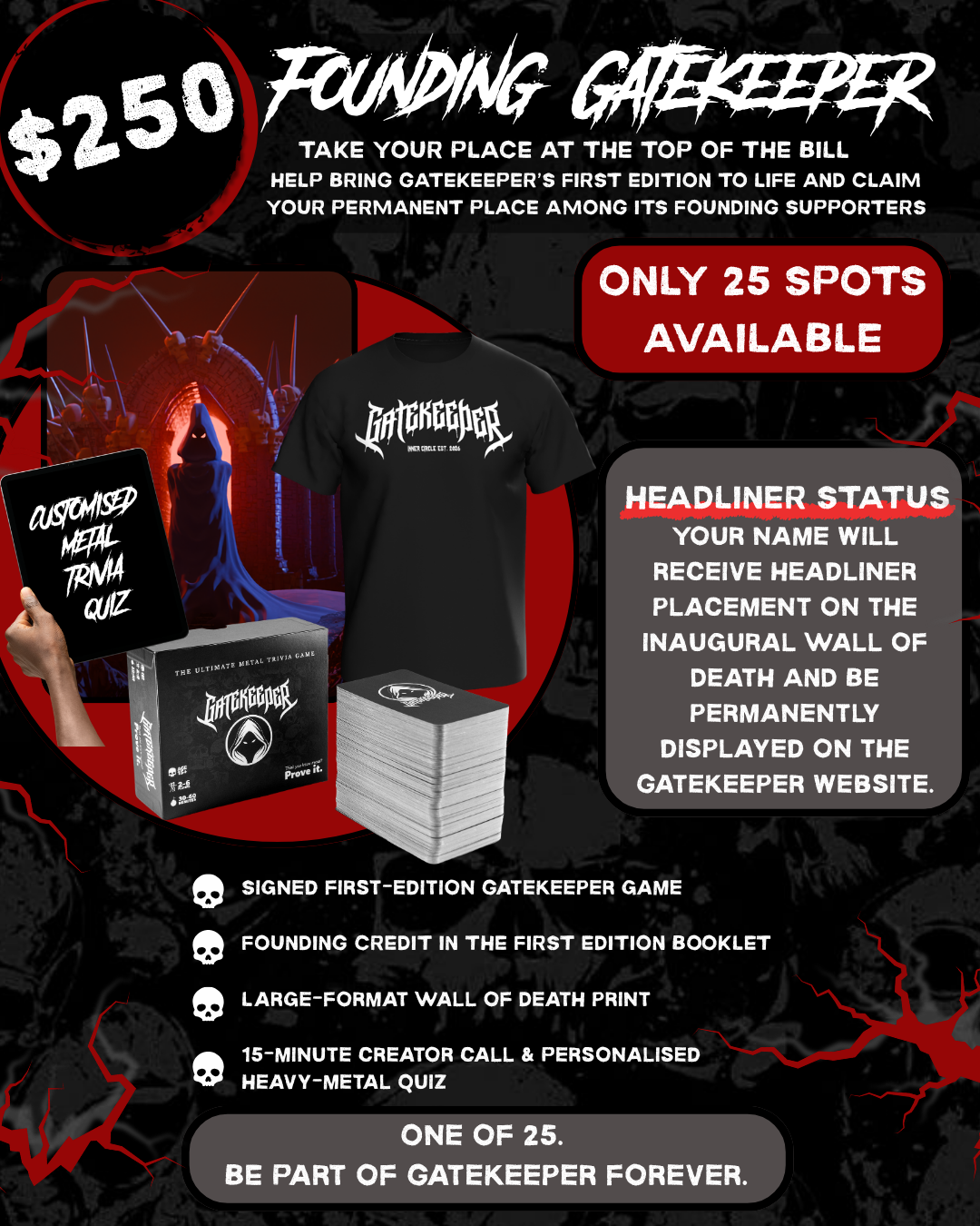 Founding Gatekeeper — First Edition Supporter Bundle